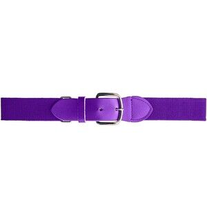 Martin Sports - Baseball Belt w/ Cowhide Leather Tabs Purple Youth
